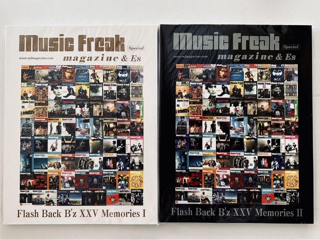 アート・デザイン・音楽 Music Freak magazine  B'z  I & II 341b00194a1442bb68d71ad27445a1